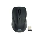 Mouse Sem Fio C3Tech Bluetooth Nano Receptor USB Preto M-BT12BK