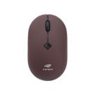 Mouse Sem Fio C3Tech M-W60RD USB Nano Ambidestro - Vermelho