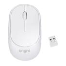 Mouse Sem Fio Com Conexão Bluetooth Branco Bright