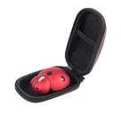 Mouse sem fio elec Space Mini Small Kids Ladybug Shape Red