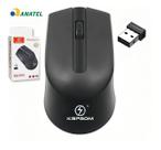 Mouse Sem Fio Ergonômico Kapbom Preto USB 2.4GHz K-612-C Silencioso