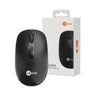 Mouse Sem Fio Lecoo WS205, Sensor Óptico 2.4GHz, 1600 DPI, Receptor USB, Ergonômico - Preto Mouse Sem Fio Lecoo WS205, Sensor Óptico 2.4GHz, 1600 DPI, Receptor USB, Ergonômico - Preto