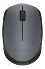 Mouse sem Fio Logitech M170 Cinza 1000 DPI Conexão USB 2.4GHZ