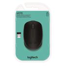 Mouse sem fio Logitech M170 com Design Ambidestro Compacto, Conexão USB e Pilha Inclusa, Preto