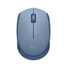 Mouse sem fio Logitech M170 para PC Mac Laptop - azul cinza