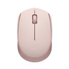 Mouse sem fio Logitech M170 para PC Mac Laptop - Rose
