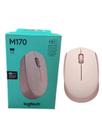 Mouse Sem Fio Logitech M170 Rosê - Óptico 2.4ghz Mouse Sem Fio Logitech M170 Rosê - Óptico 2.4ghz