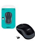 Mouse Sem Fio Logitech M185 Com Design Ambidestro Compacto Conexão USB Alcance de até 10 Metros Cinza Mouse Sem Fio Logitech M185 Com Design Ambidestro Compacto Conexão USB Alcance de até 10 Metros Cinza