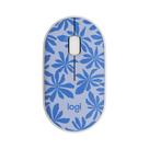 Mouse sem fio Logitech M340 Edição Limitada Azul Floral Mouse sem fio Logitech M340 Edição Limitada Azul Floral