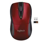 Mouse Sem Fio Logitech M525 - Vermelho/Preto - Compatível com Windows e Mac Mouse Sem Fio Logitech M525 - Vermelho/Preto - Compatível com Windows e Mac
