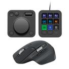 Mouse Sem Fio Logitech MX Master 3S com Console Criativo MX