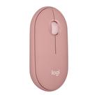 Mouse Sem Fio Logitech Pebble 2 M350s, USB Logi Bolt ou Bluetooth e Pilha Inclusa, com Clique Silencioso, Rosa- 910-007048 Mouse Sem Fio Logitech Pebble 2 M350s, USB Logi Bolt ou Bluetooth e Pilha Inclusa, com Clique Silencioso, Rosa- 910-007048