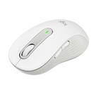 Mouse Sem Fio Logitech Signature M650 L Bluetooth Branco 100