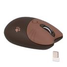 Mouse sem fio Lomiluskr Cute Cat Lightless Soundless 90g