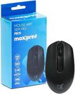 Mouse Sem Fio Maxprint Airy 2.4G 1600 DPI Preto