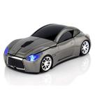 Mouse Sem Fio MGBeauty em Formato de Carro Esportivo - LED e 1600 DPI