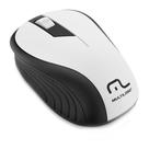 Mouse sem fio MO216 Preto e branco Multilaser