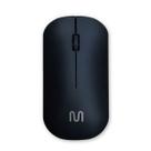 Mouse sem Fio MS100 2.4Ghz (USB) Design Slim 3 Botões Multi Mo307