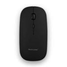 Mouse Sem Fio Multilaser, 1600 DPI, 2.4ghz, Recarregável, Silencioso, USB, Preto - MO290