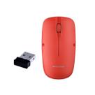 Mouse sem Fio Multilaser Vermelho USB 1200 DPI para notebook computador