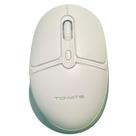 Mouse Sem Fio Optico 1600 DPI Tomate MMO-W1 Branco Silencioso Original
