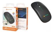 Mouse Sem Fio Pei-me01 Peining Cor Preto Cor:Cinza