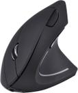 Mouse sem fio recarregável 2.4 ghz vertical ergonômico ortopédico power fit 1600 dpi preto usb