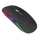 Mouse Sem Fio Recarregável Wk Waka E-133 PRO Óptico Preto