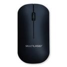 Mouse sem Fio Slim 1200 DPI - Preto - MO307 - Multilaser -