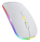 Mouse Sem Fio Slim Bluetooth Rgb 1600 Dpi 3482
