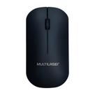 Mouse Sem Fio Slim Box Usb 1200dpi 3 Botões Box Preto MO307