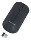 Mouse Sem Fio Slim Ms100 1200dpi Conexão Usb Multi Mo307