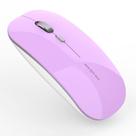 Mouse sem fio Uciefy Q5 Slim Recarregável 2.4G Roxo
