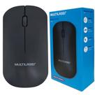 Mouse Sem Fio Ultrafino Slim USB Óptico para PC Computador Wireless Notebook 1200 DPI Ergonômico Adaptador Sem Fio Plug and Play