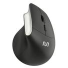 Mouse sem fio USB vertical 2.4GHz 1600 dpi Preto MO384 - Multi