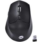 Mouse sem fio wireless 2.4 ghz recarregavel power up 1600 dpi preto usb - pm200