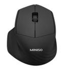 Mouse silencioso sem fio alcance de até 10 metros preto