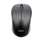 Mouse Standard Wireless com 3 Botões OEX MS412 Preto