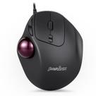 Mouse Trackball Perixx Perimice-517 com fio USB 7 com botão