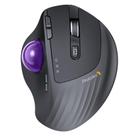 Mouse Trackball sem fio ProtoArc EM01NL Bluetooth Roxo