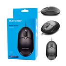 Mouse usb classic 1200 3 botoes preto mo300 multilaser