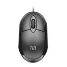 Mouse Usb Com Fio Mf100 1200dpi 3 Botões Compact Mo300 Preto