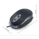 Mouse Usb Com Fio Óptico Black Led vermelho Pc Notebook Mouse Usb Com Fio Óptico Black Led vermelho Pc Notebook