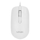 Mouse Usb Dynamic Slim Branco 1600 Dpi Cabo 1,8m - Vinik - Mouse Usb Dynamic Slim Branco 1600 Dpi Cabo 1,8m - Vinik -