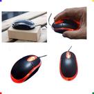 Mouse USB Knup KP-M611 Com Fio Ergonômico Preto Para Notebook