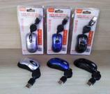 Mouse usb retrátil para notebook - Ecooda