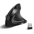 Mouse Vassink Ergonômico Recarregável Sem Fio 1600 DPI Preto