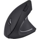 Mouse Vertical Sem Fio Bluetooth Wireless Ergonômico 2400 DPI Recarregável ou Pilha Preto Mouse Vertical Sem Fio Bluetooth Wireless Ergonômico 2400 DPI Recarregável ou Pilha Preto