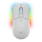 Mouse Warrior Magnus 10000Dpi Tri Mode Com Base Carregadora - Branco Mo422