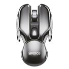 Mouse Wireless Hrebos If-201 Cyber Pro Slim 1600 Dpi Prata Prateado
